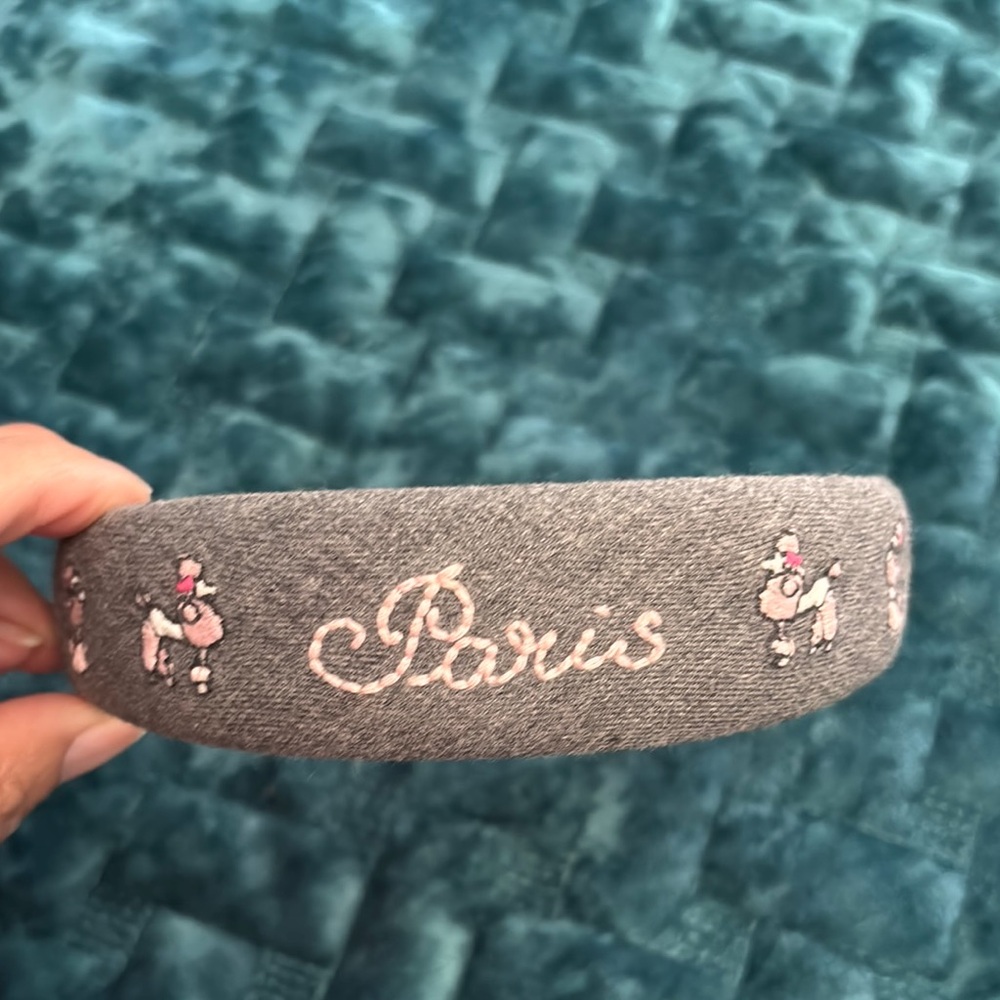 Janie & Jack Paris poodle headband
